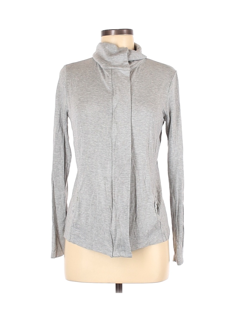 Beyond Yoga Solid Gray Jacket Size M - 74% off | thredUP