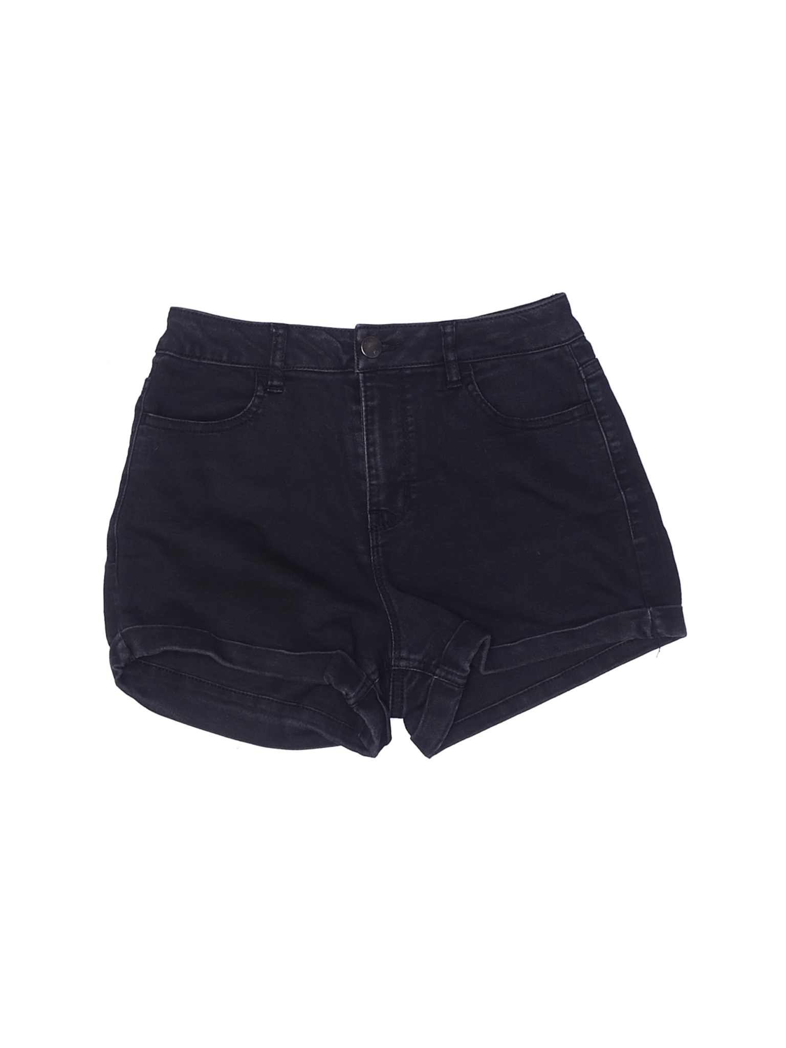 Black denim clearance shorts jay jays