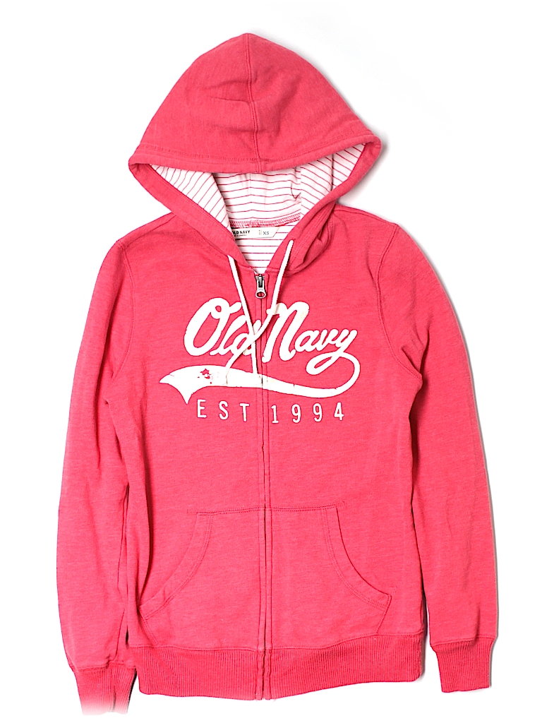 Old Navy Graphic Red Zip Up Hoodie Size Xs 91 Off Thredup 