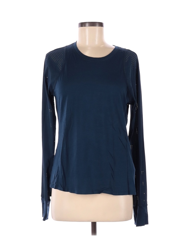 Sweaty Betty Solid Blue Active T-Shirt Size M - 68% off | thredUP