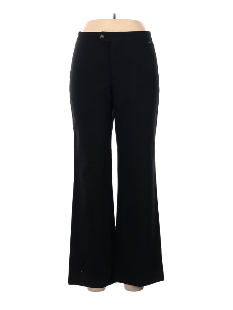 Guess Jeans 100% Polyester Solid Black Dress Pants 30 Waist - 84% off ...