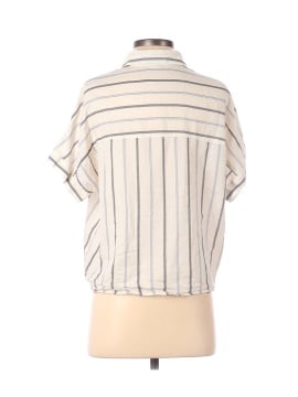 Madewell Tie-Front Shirt in Montpellier Stripe (view 2)