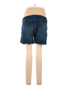 Indigo Blue Denim Shorts (view 2)