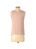 Halogen Tan Pink Sleeveless Top Size S - photo 2