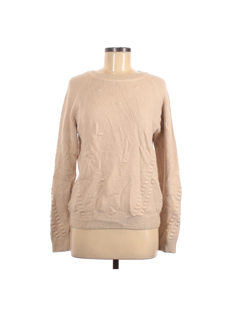 NANETTE Nanette Lepore Solid Tan Pullover Sweater Size M - 88% off ...