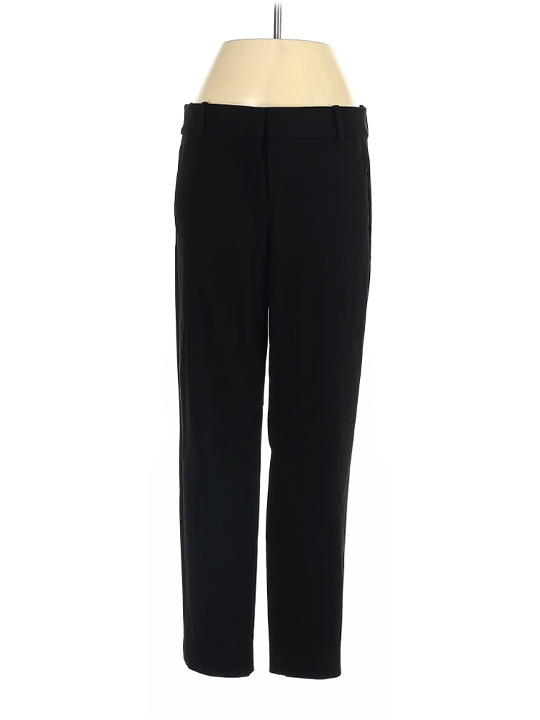 J.Crew Solid Black Dress Pants Size 4 - 83% off | thredUP