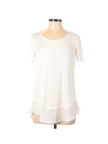 Casual Couture By Green Envelope Short Sleeve Top - front