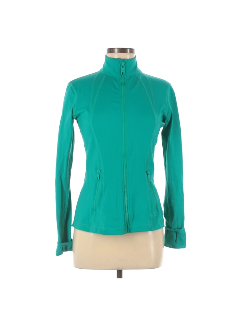 KIRKLAND Signature Solid Green Track Jacket Size M - 66% off | thredUP
