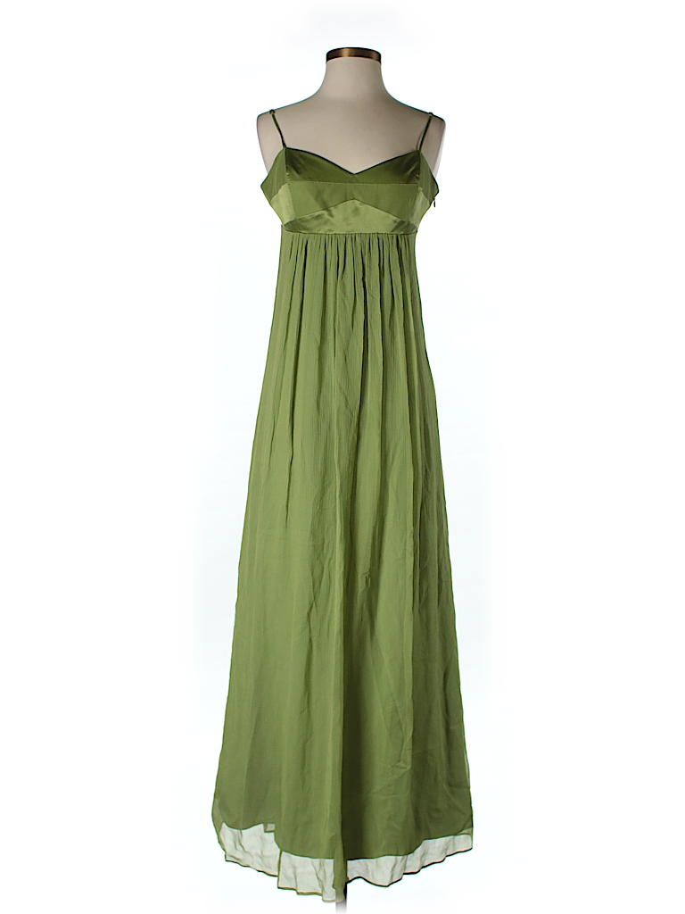 BCBGMAXAZRIA Solid Green Cocktail Dress Size 4 - 95% off | thredUP