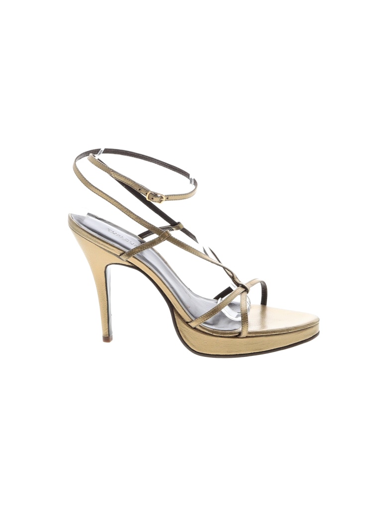 Tufi Duek Solid Gold Heels Size 37 (EU) - 92% off | thredUP