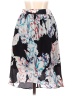 MYNE Floral Graphic Black Casual Skirt Size 0 - photo 1
