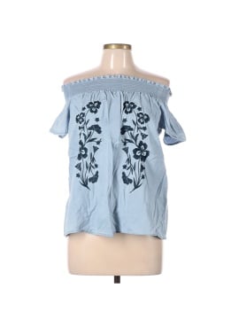 Love Tree Short Sleeve Blouse (view 1)