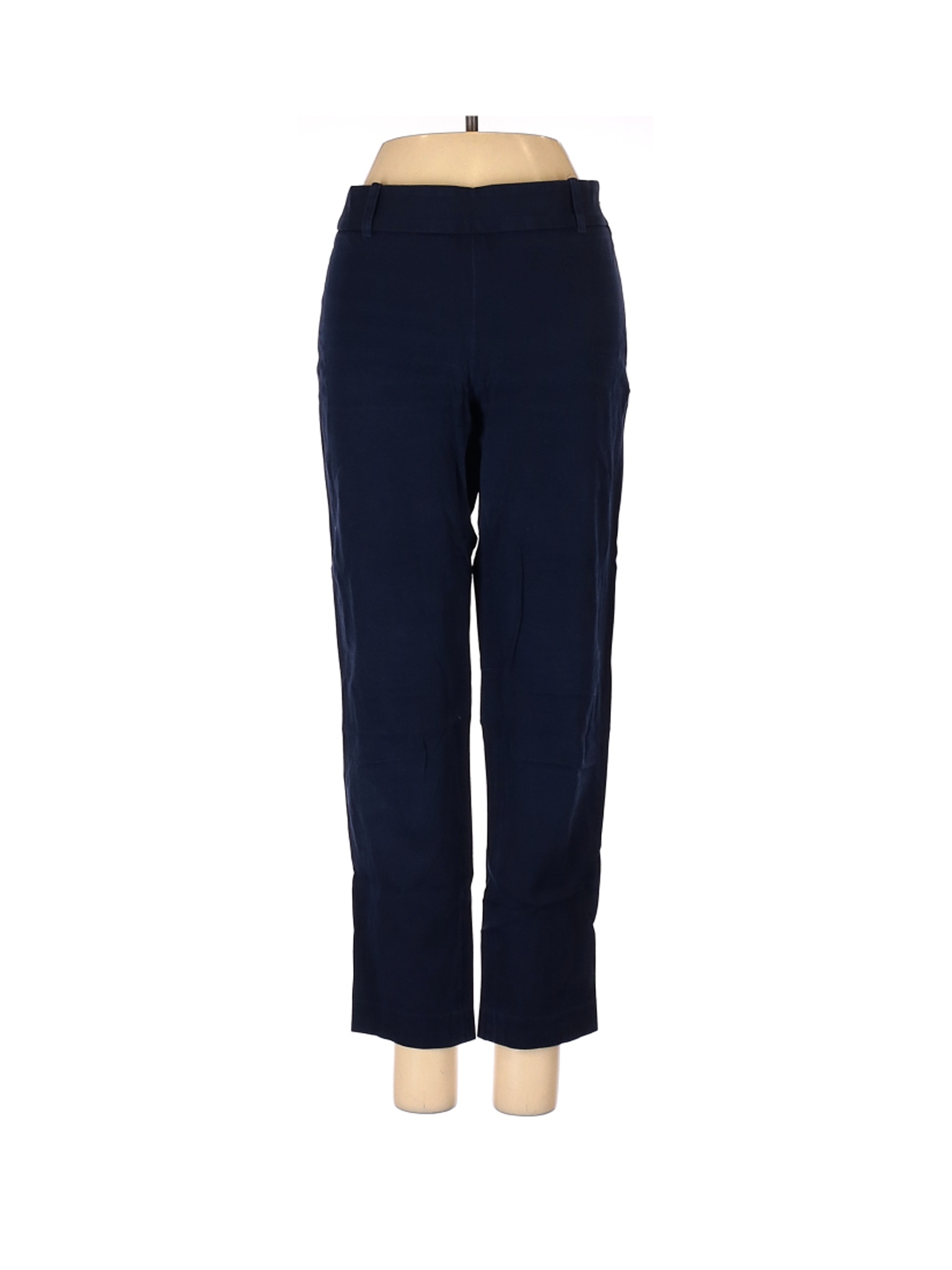 J.Crew Solid Navy Blue Dress Pants Size 4 92 off thredUP
