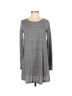 Forever 21 Marled Solid Gray Casual Dress Size XS - photo 1
