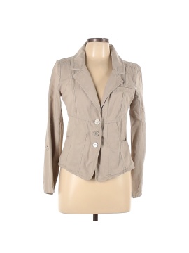 DKNY Jeans 100% Cotton Tan Jacket Size 