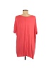 Caralase Red Pink Short Sleeve Top Size M - photo 2
