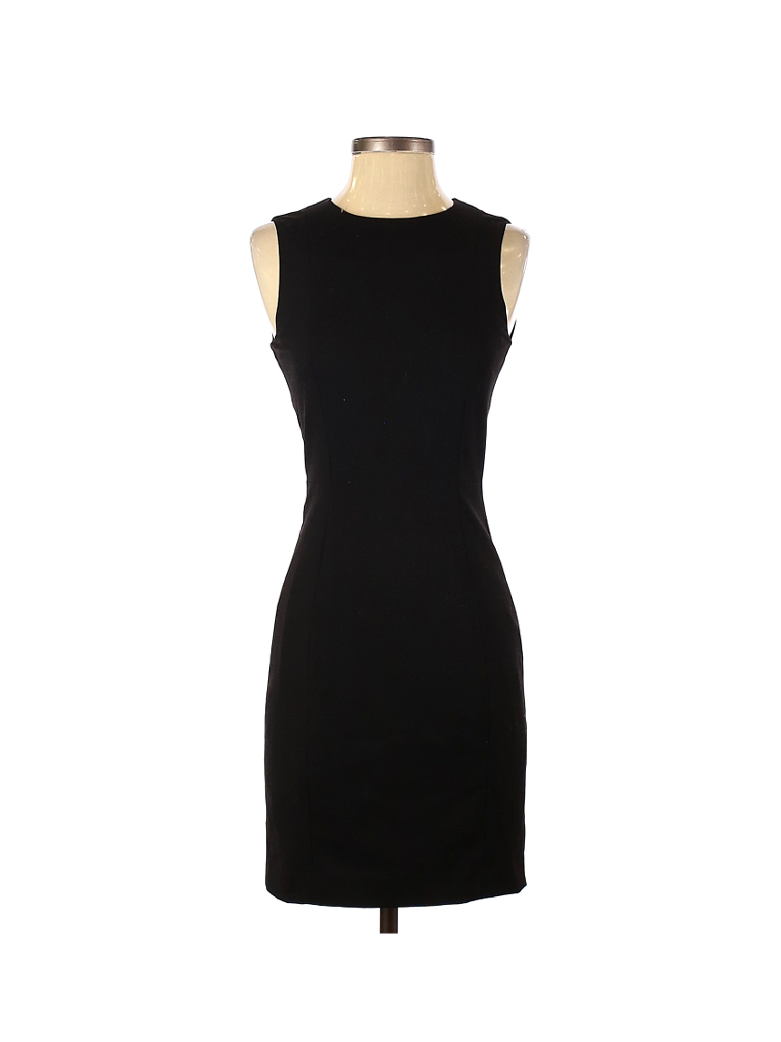 H&M Solid Black Casual Dress Size 4 76 off thredUP