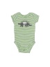 Carter's 100% Cotton Green Short Sleeve Onesie 3-6 MO / 6 MO - photo 1