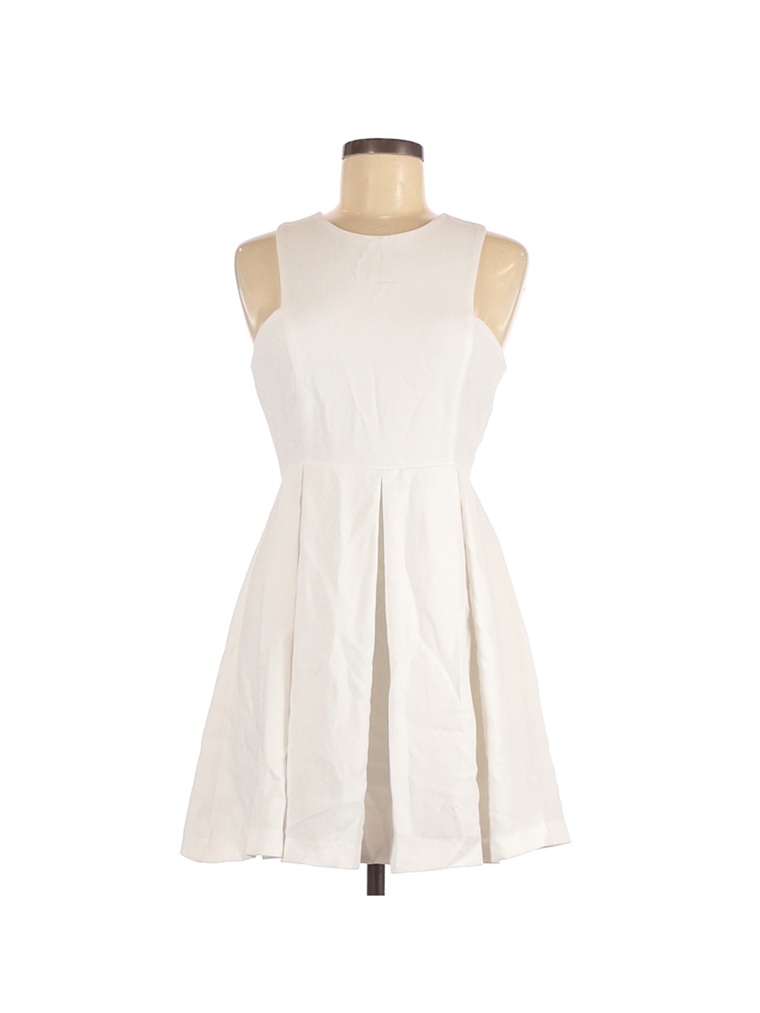 Glad cooperate Danube Lulu's 100% Polyester White Casual Dress Size M - 78% off | thredUP