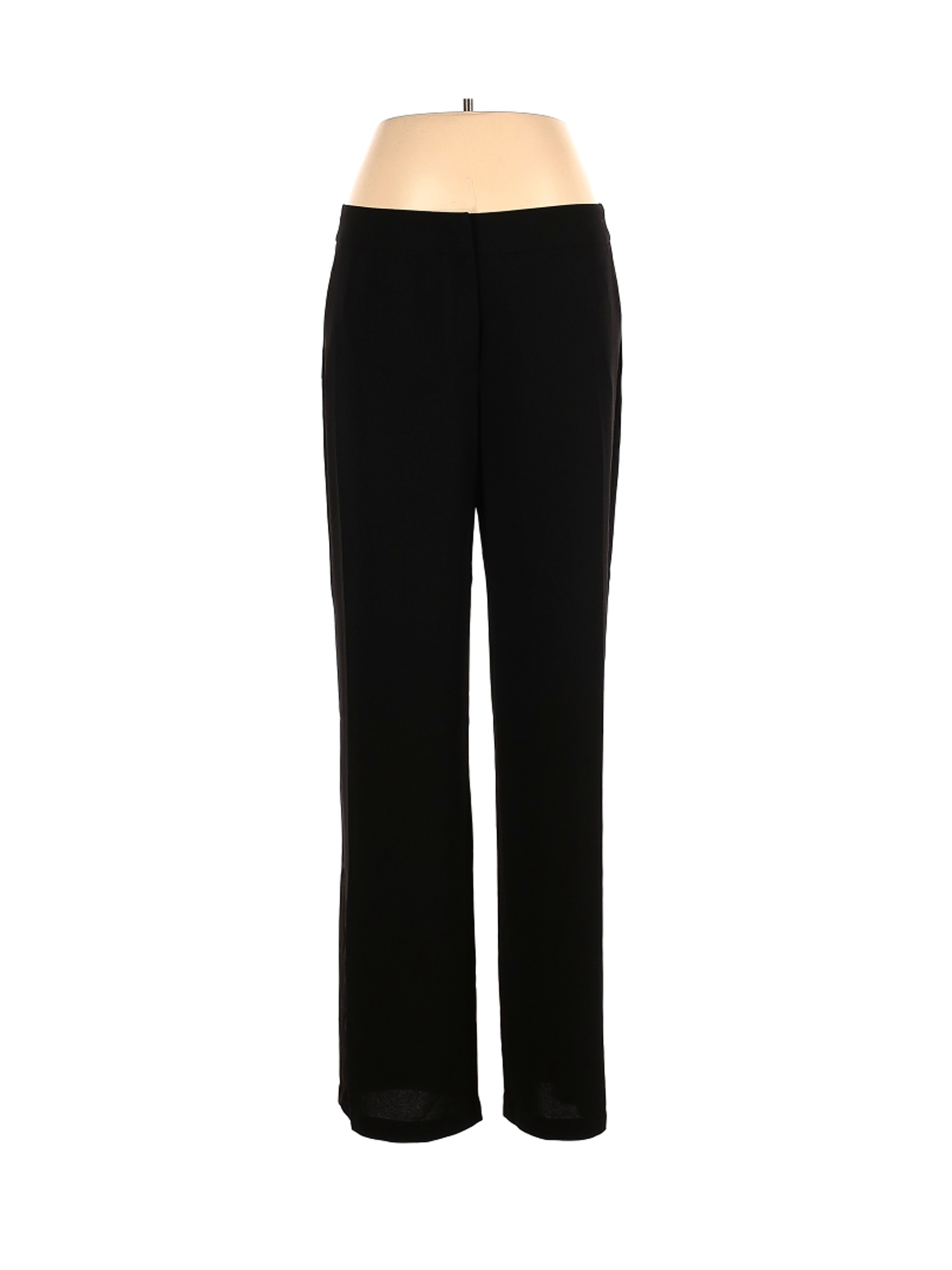 Shoedazzle 100 Polyester Solid Black Casual Pants Size XL 59 off