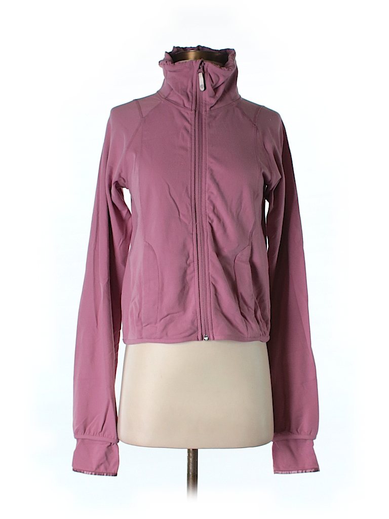 lululemon athletica jacket light pink floyd