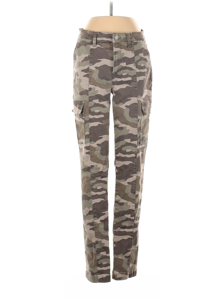 J.Crew Camo Green Cargo Pants 26 Waist (Tall) - 90% off | thredUP