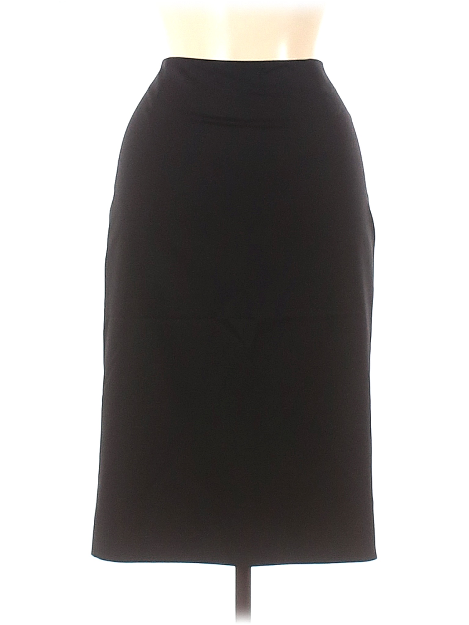 Escada Solid Black Wool Skirt Size 38 (EU) - 98% off | thredUP