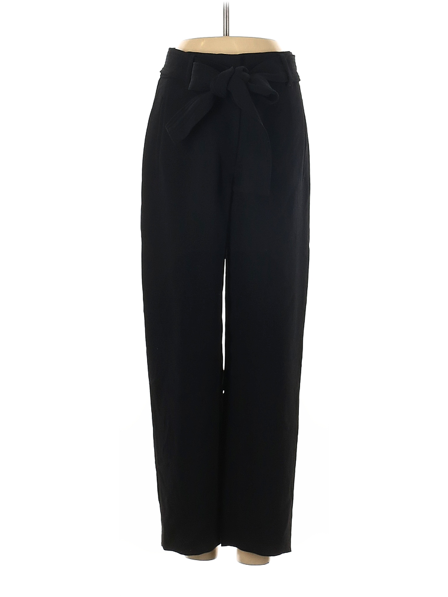 Wilfred 100 Polyester Solid Black Dress Pants Size 0 75 off thredUP