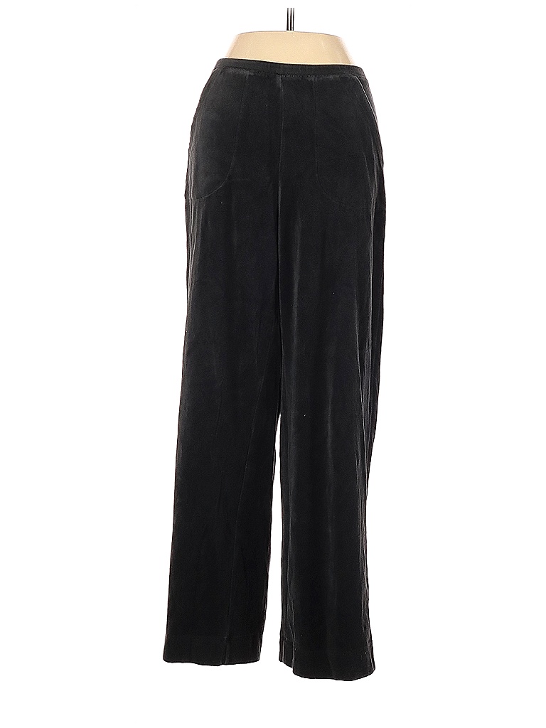 Patio Casuals by Cabernet Solid Black Velour Pants Size S - 87% off ...