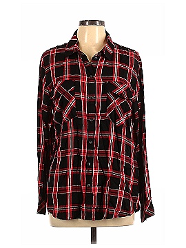 Sanctuary Long Sleeve Button-Down Shirt (view 1)