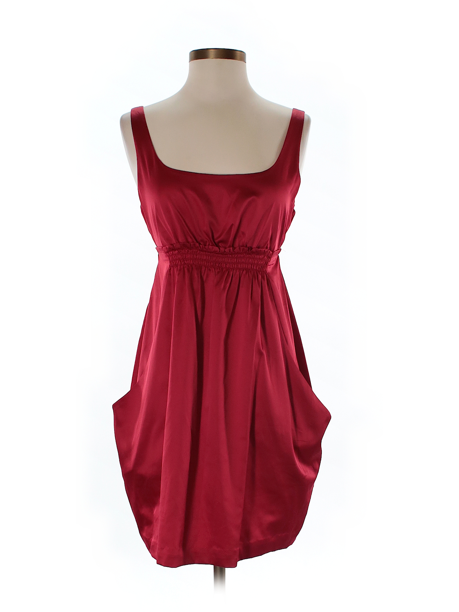 BCBGeneration Solid Red Cocktail Dress Size S - 84% off | thredUP
