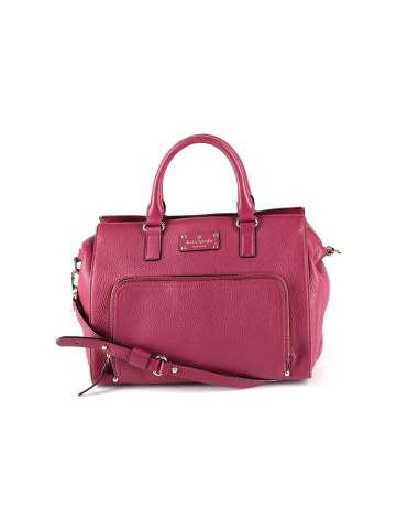 Kate Spade New York Leather Satchel - front