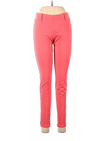 Faded Glory Solid Pink Jeggings Size M - 50% off