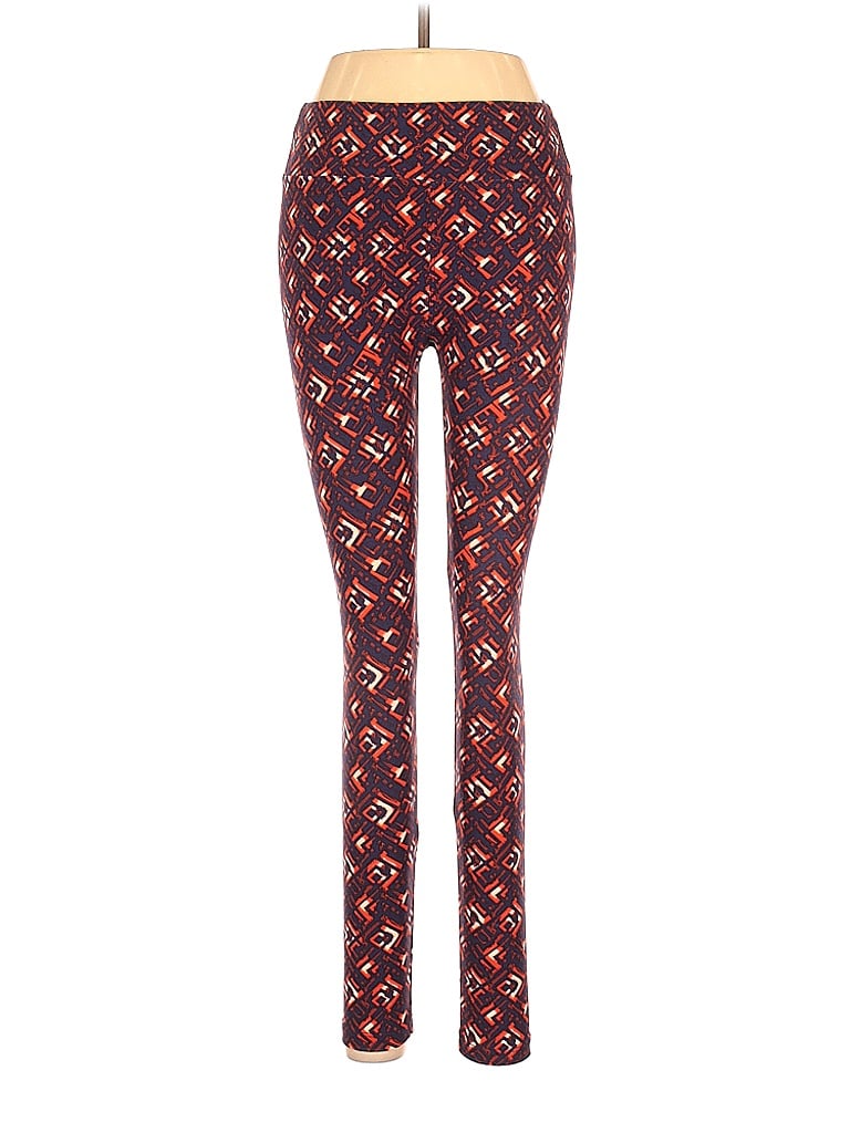 Pre-owned Lularoe Leggings In Purple