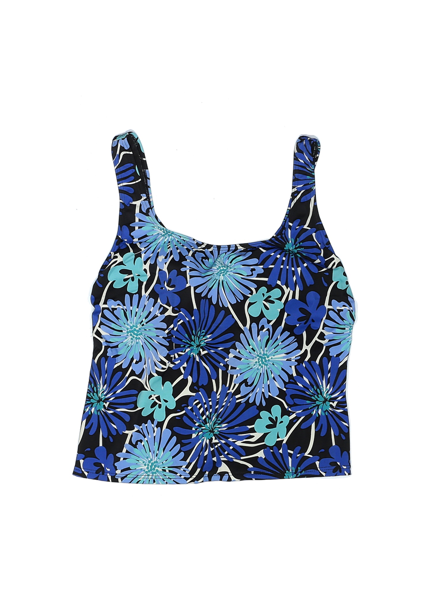 Blair Tropical Blue Swimsuit Top Size 8 53 off thredUP