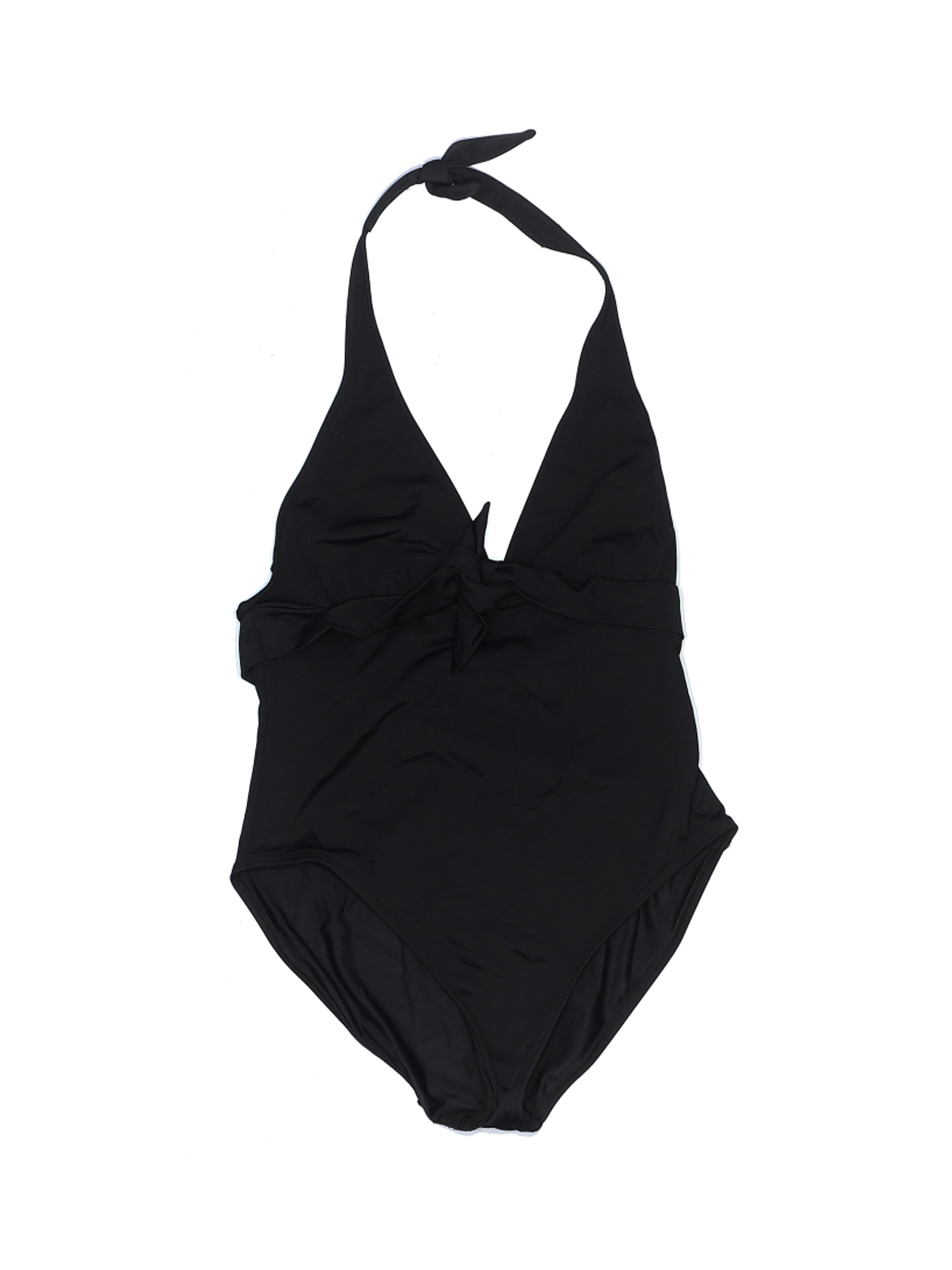 La Blanca Solid Black One Piece Swimsuit Size 14 70 Off Thredup 2046