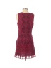Lavender Brown 100% Polyester Burgundy Cocktail Dress Size S - photo 2