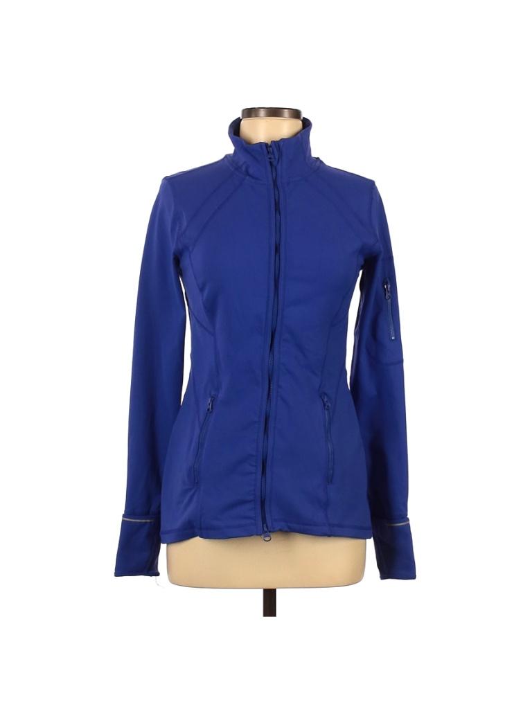 KIRKLAND Signature Solid Blue Track Jacket Size S - 60% off | thredUP