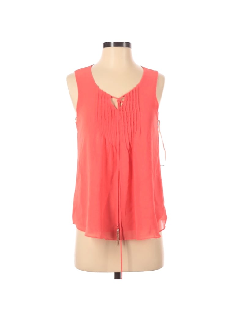 Pre-owned Sweet Wanderer Sleeveless Blouse In Orange