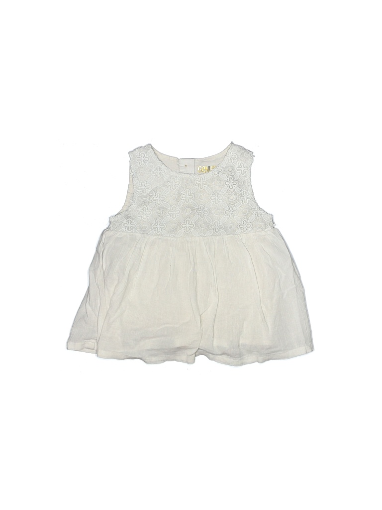 Genuine Kids from Oshkosh Solid White Dress Size 4T 50 off thredUP