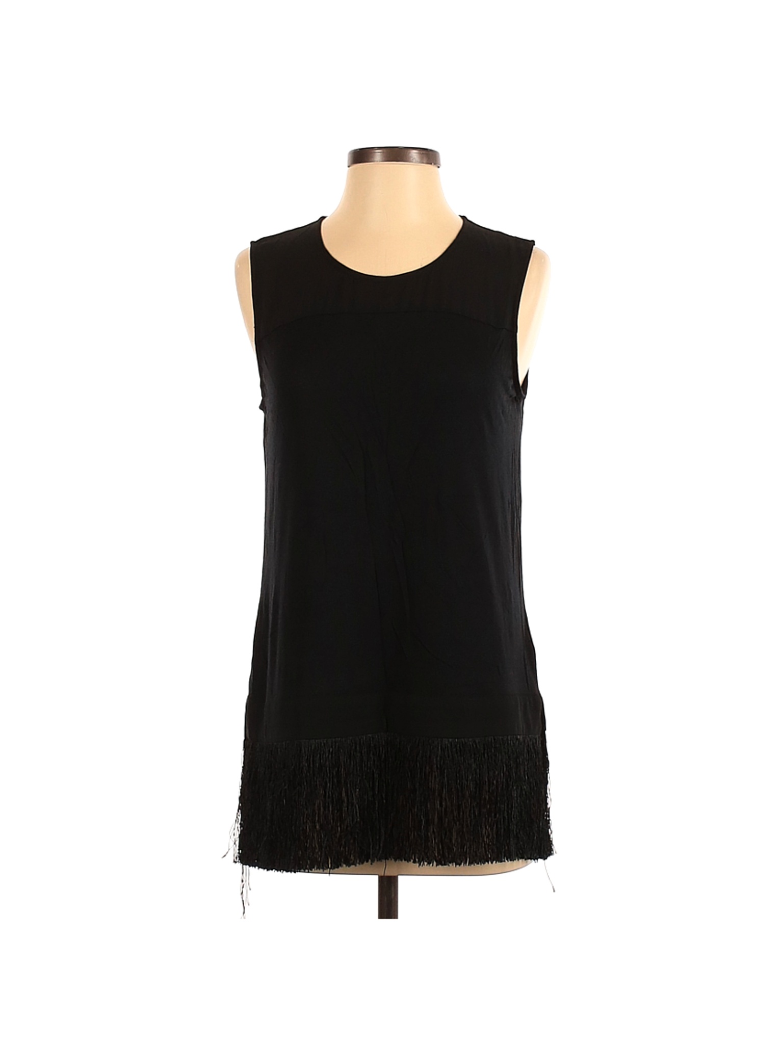 J Crew Solid Black Sleeveless Top Size S 86 Off Thredup