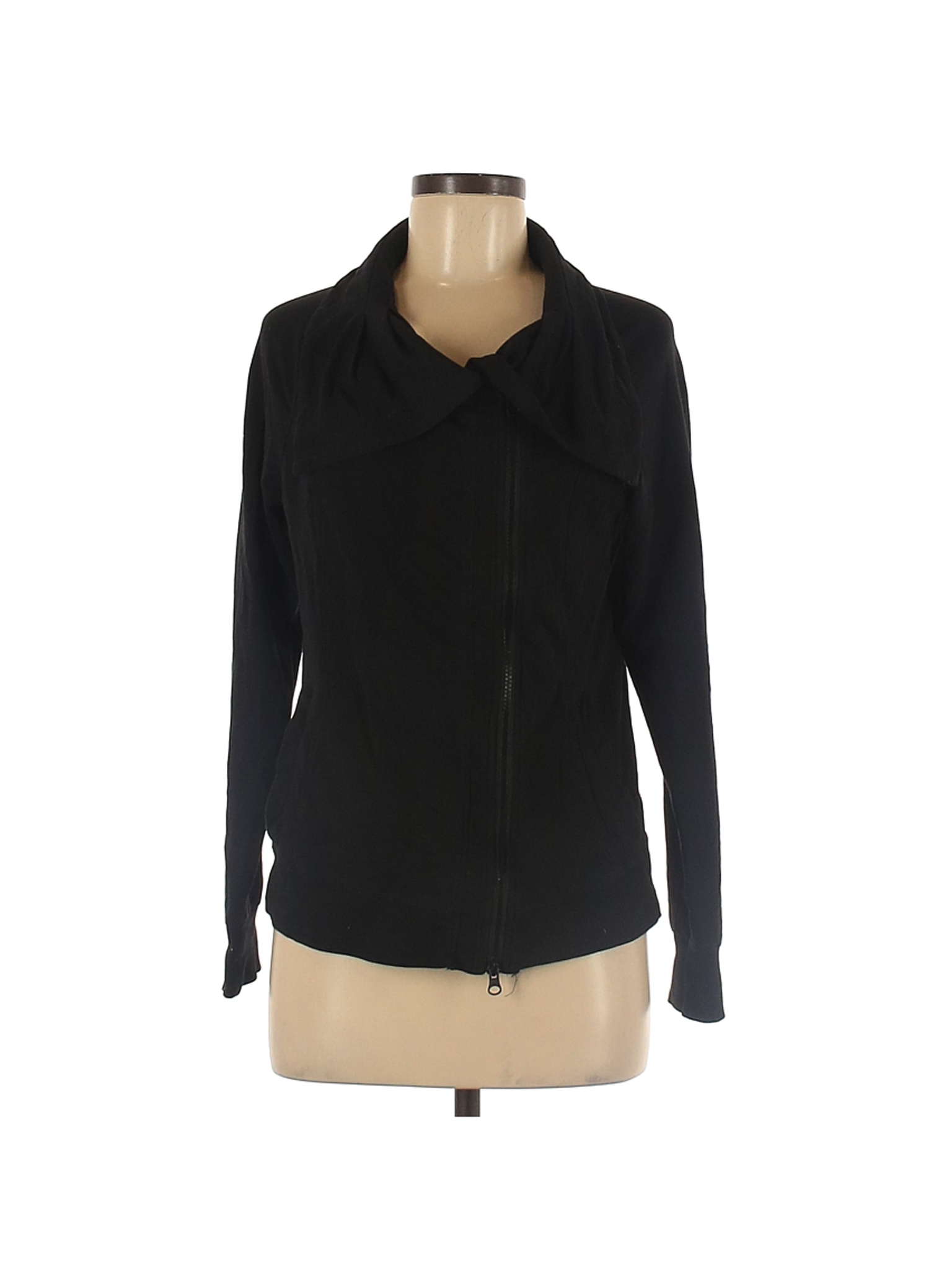 Cable & Gauge Solid Black Jacket Size M 88 off thredUP