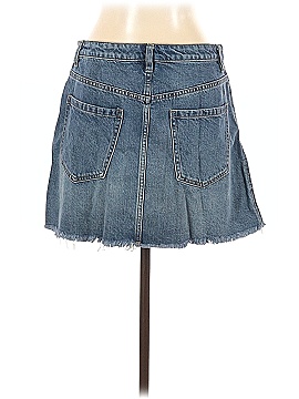 We the Free Denim Skirt (view 2)
