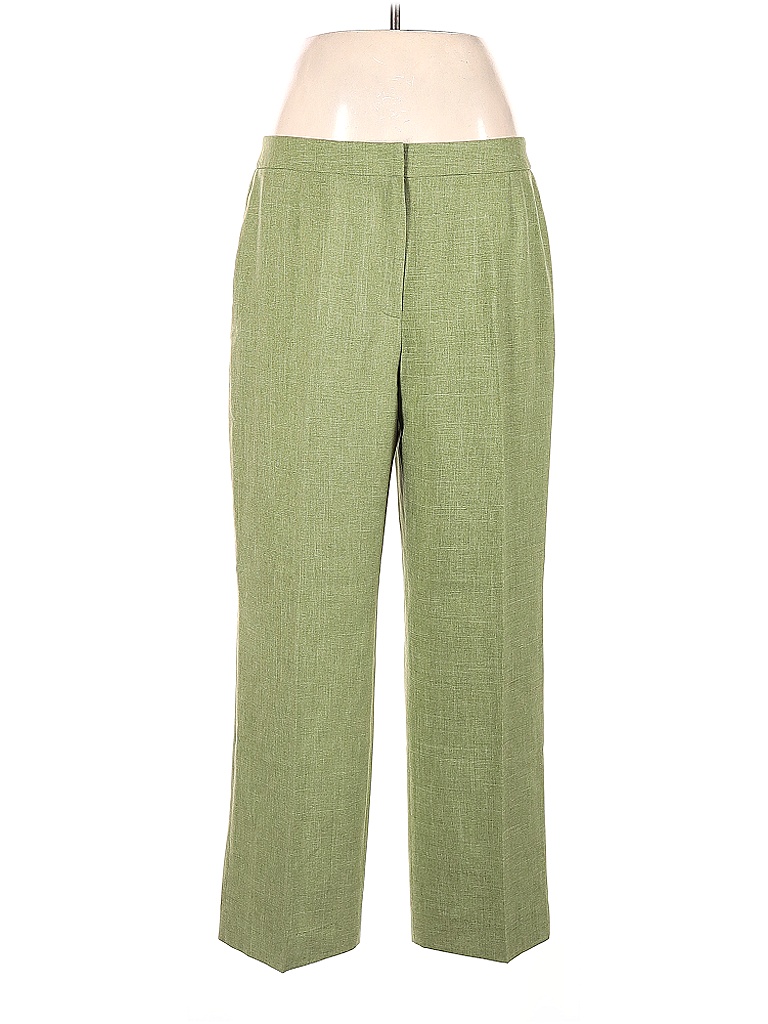 Jones Wear 100 Polyester Green Dress Pants Size 12 71 off thredUP