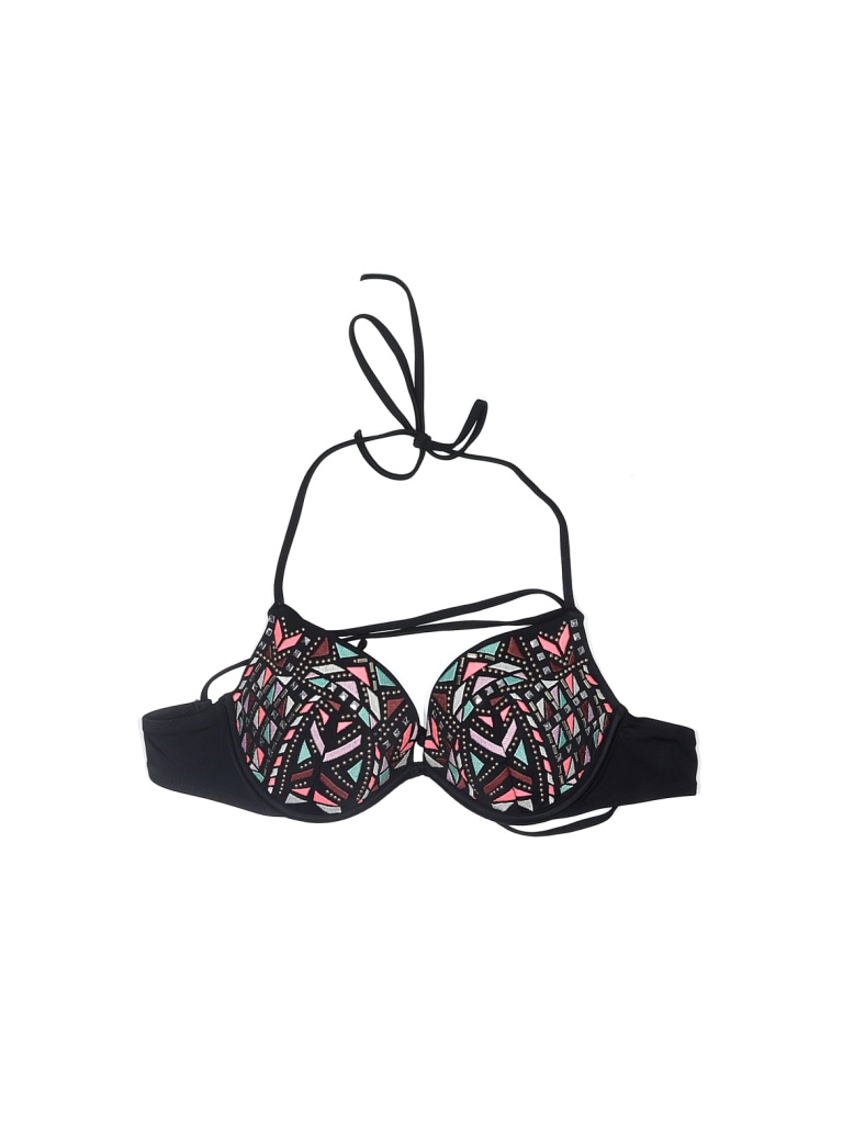 Shade & Shore Black Swimsuit Top Size Med (34C) 76 off thredUP