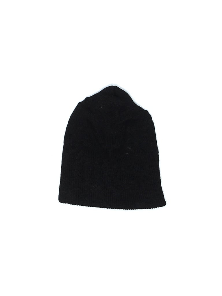 Pre-owned Unbranded Beanie Hat In Black