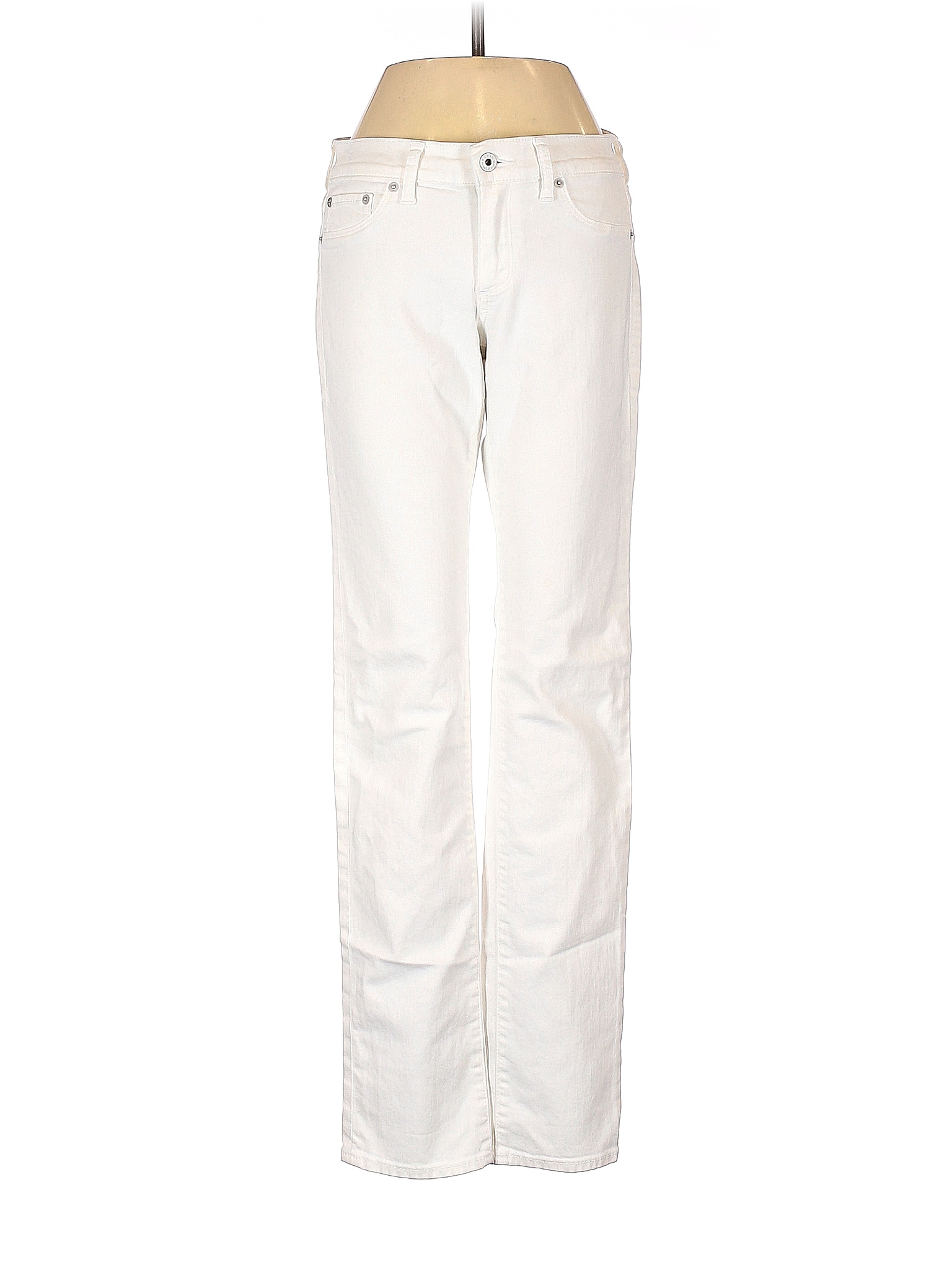 Lucky Brand Solid White Jeans Size 0 - 86% off | thredUP