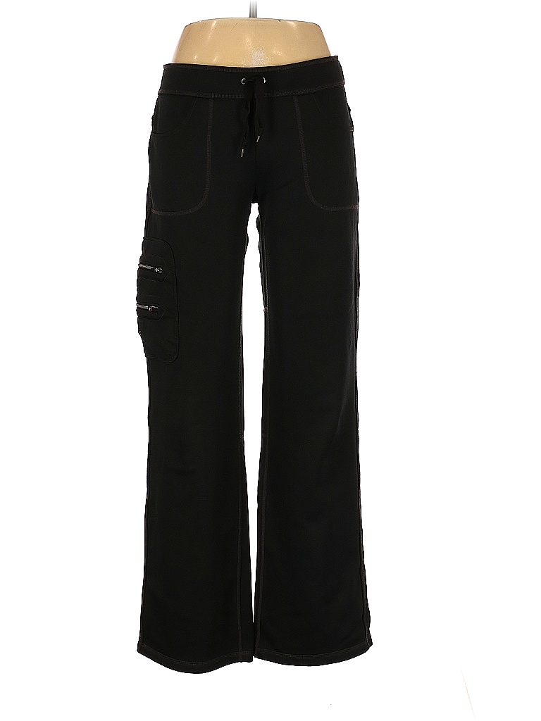 Athleta Solid Black Casual Pants Size M 72 off thredUP