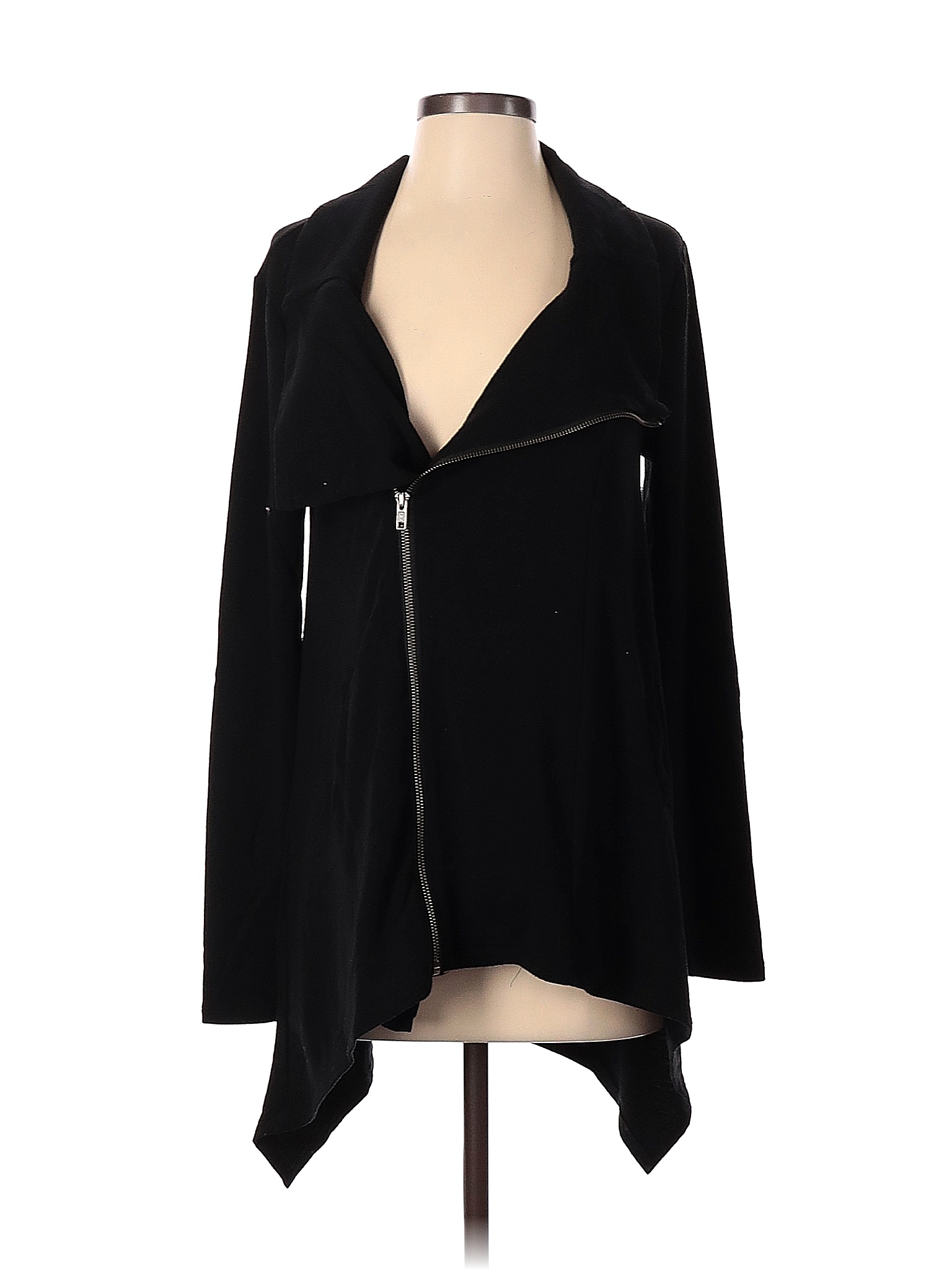 Cable & Gauge 100 Cotton Solid Black Jacket Size S 64 off thredUP