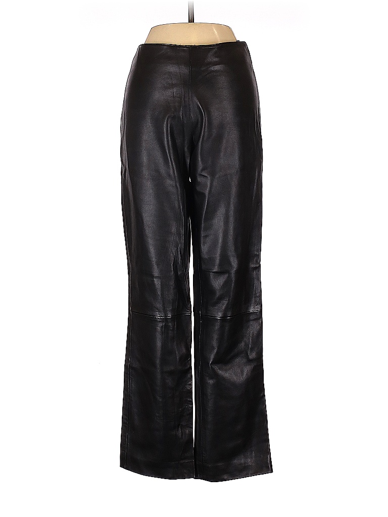 Michael Hoban 100% Leather Black Wedges Size 4 - 84% off | ThredUp